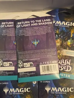 Magic The Gathering Lorwyn Ecliped Play Booster Pack Lot Of 7 Hanger Tcg Sealed - Image 3