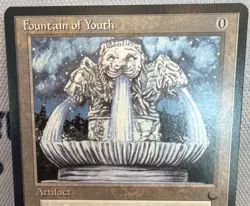 Fountain of Youth: MTG Artifact Regular Daniel Gelon EN 1994 - Image 3