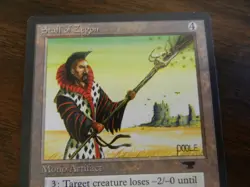 MTG: Staff of Zegon - Antiquities - Light Play - Image 2