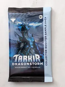 MTG Tarkir: Dragonstorm - Sealed Collector Booster Sample Pack - Image 1