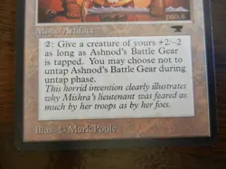 MTG - Ashnod's Battle Gear - Antiquities - Uncommon - Light Play - Image 3
