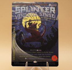 Splinter Vengeful Sensei | 2374 | Foil | Rare | Secret Lair | Last Ronin TMNT - Image 1