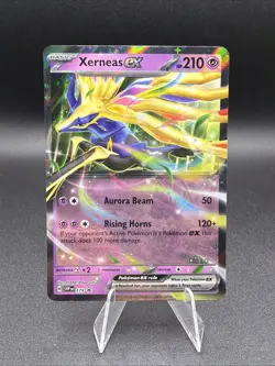 Pokemon TCG: Scarlet & Violet Promo SVP 179 Xerneas EX - Image 1