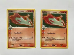 💎 2 x Latias (Delta Species) - 21/110 - EX Holon Phantoms Regular - Pokemon ENG - Image 1