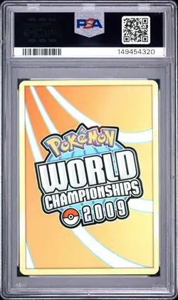 2009 Pokemon Promo Gengar 18/100 World Championships QUEENGAR PSA 7 - Image 2
