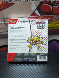 Pokemon TCG Scarlet and Violet - 151 Alakazam ex Collection Box (Sealed) 820650855269 - Image 4