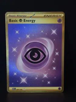 Basic Psychic Energy 207/165 Hyper Rare SV: Scarlet & Violet 151 Pokemon TCG NM - Image 1