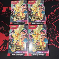 Pokemon TCG Ascended Heroes Booster Bundle - Lot of X4 New/Sealed - Image 1