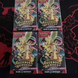 Pokemon TCG Ascended Heroes Booster Bundle - Lot of X4 New/Sealed - Image 2