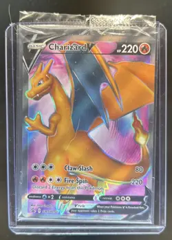 2020 Pokemon SWSH Black Star Promos Charizard V #SWSH050 - Image 1