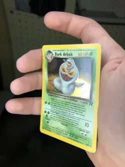 Pokemon Dark Arbok Team Rocket Holo 2/82 NM (Read Description) - Image 3