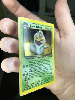 Pokemon Dark Arbok Team Rocket Holo 2/82 NM (Read Description) - Image 4