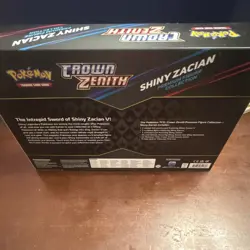 Pokemon TCG Crown Zenith Premium Figure Collection Box Zacian English - Image 3