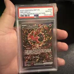 148663292 Oricorio ex 2025 Pokemon MEP Black Star Promos #024 PSA 10 - Image 1