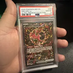 148663292 Oricorio ex 2025 Pokemon MEP Black Star Promos #024 PSA 10 - Image 2