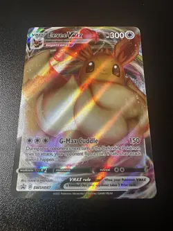 Eevee VMAX SWSH087 Black Star Promo Ultra Rare Pokemon TCG - Near Mint - Image 1