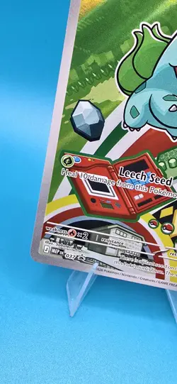 Pokemon Bulbasaur 037 First Partner Illustration Rare Promo Pokemon TCG #2 - Image 5