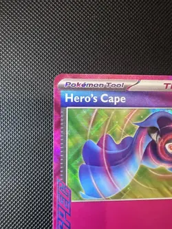 Pokemon Hero's Cape 152/162 Temporal Forces Ace Spec NM/M - Image 2