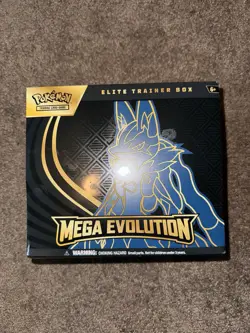 POKEMON TCG MEGA EVOLUTION ETB ELITE TRAINER BOX (LUCARIO) - Image 1