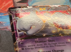 2016 Pokemon XY Black Star Mewtwo EX Triple Power Tin Promo #XY107 *TIN DAMAGE* - Image 2