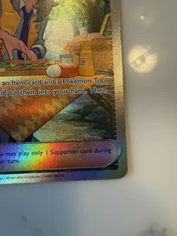Pokemon TCG Scarlet & Violet Arven Trainer 249/198 Hyper Rare - Image 3