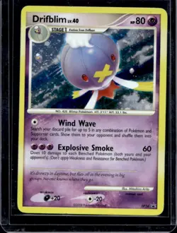 2007 Pokemon Diamond & Pearl Black Star Promos Drifblim #DP34 - Image 1