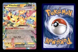PIKACHU EX 057/191 DOUBLE RARE SURGING SPARKS POKEMON NM/M - Image 3