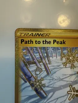 Astral Radiance Pokemon TCG Gold Trainer Path to the Peak 213/189 Secret Rare - Image 2
