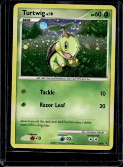 2007 Pokemon Diamond & Pearl Black Star Promos Turtwig #DP01 - Image 1