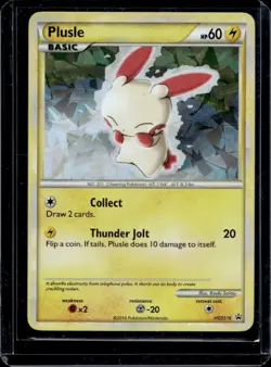 2010 Pokemon HGSS Black Star Promos Plusle #HGSS16 - Image 1