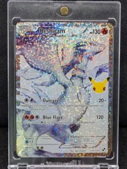 Reshiram 113/114 Pokemon TCG Celebrations: Classic Collection NM - Image 1