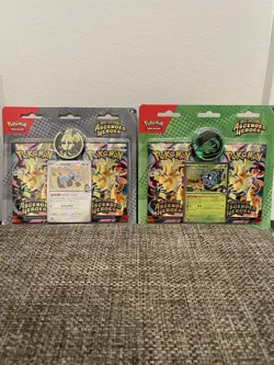 2 Pokemon TCG ME2.5 Ascended Heroes 2-Pack Blister Bundle Larry Erika Sealed New - Image 1