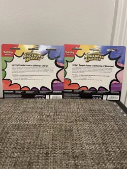2 Pokemon TCG ME2.5 Ascended Heroes 2-Pack Blister Bundle Larry Erika Sealed New - Image 2