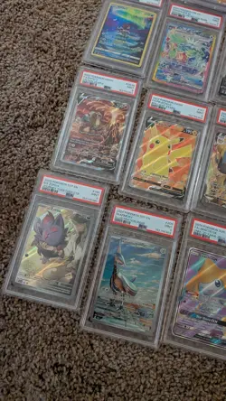 BIG Pokemon PSA Slab Lot Of 15+! Ultra Rares, Illustration Rares, Special Rares! - Image 2