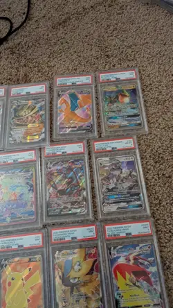 BIG Pokemon PSA Slab Lot Of 15+! Ultra Rares, Illustration Rares, Special Rares! - Image 4