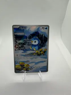 Pokemon Piplup Illustration Rare Holo 098/094 Me02: Phantasmal Flames 70 HP - Image 1