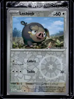 2023 Pokemon SV Lechonk Promos Reverse Holo #155/198 - Image 1