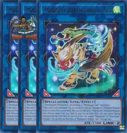 Yugioh! 3x Majespecter Orthrus - Nue MP25-EN164 Ultra Rare 1st Ed NM - Image 1