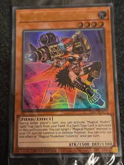 Yugioh Magical Musketeer Calamity - LART-EN077 Sealed - Limited Edition - NM - Image 1