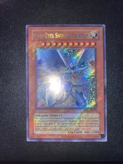 NM Blue-Eyes Shining Dragon RP02-EN096 FOIL BLEED Secret Rare YUGIOH - Image 3