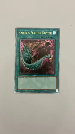 YUGIOH Harpies Feather Duster OP24-EN003 Ultimate Rare NM - Image 1