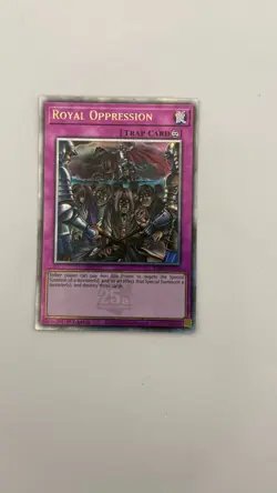 YUGIOH ROYAL OPPRESSION QUARTER CENTURY RARE RA04-EN120 NM - Image 1