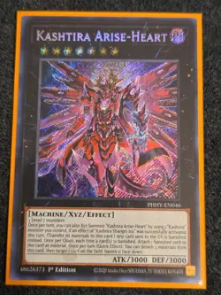 PHHY-EN046 Kashtira Arise-Heart Secret Rare 1st Edition Near Mint YuGiOh Card - Image 1