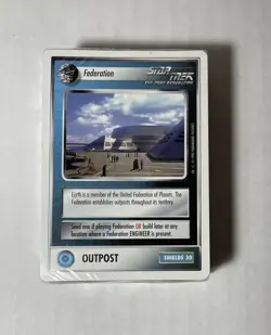 Star Trek The Next Generation Card Game Replacement Deck Of Cards New Sealed - Image 3