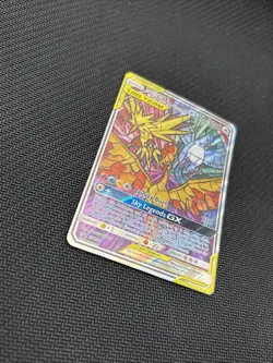Pokemon Moltres Zapdos Articuno SM210 GX Tag Team Hidden Fates Promo Card - Image 2