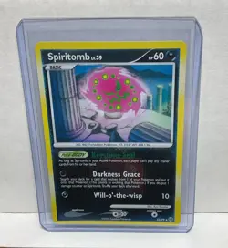 Spiritomb 32/99 Crosshatch Reverse Holo Pokemon League Promo Card - Image 1