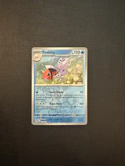 Seaking Reverse Holo NM 119/165 Scarlet & Violet 151 Pokemon Card - Image 1