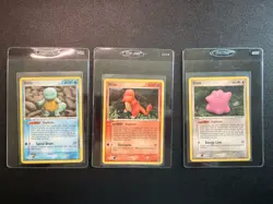 Pokemon Delta Species Ditto, Charmander, Squirtle | Set Of 3 - Image 1