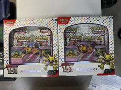 Pokemon Scarlet & Violet 151 Alakazam EX Collection Box Lot of 2 - Image 1
