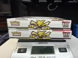 Pokemon Scarlet & Violet 151 Alakazam EX Collection Box Lot of 2 - Image 2